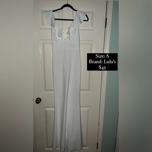 Long White Dress size S